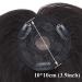 12" SEGO Hair Toppers with Fringe for Thinning Hair Women #1B Natural Black 100% Remy Real One Piece Clip in Bangs Human Hair Extension Hairpieces 150% Density (35g) - Buy Online on GoSupps.com
