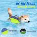 Pawaboo Dog Life Jacket - Adjustable Buoyant Swim Vest with Reflective Rescue Handle | Medium Light Yellow - Buy Online on GoSupps.com