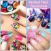 8 Sheets Self-Adhesive Rhinestone Face Jewels for Makeup, Crafts, and Nail Art - Festival and Carnival Fairy Style Rhinestone Stickers - Buy Online on GoSupps.com