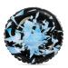 47'' Inflatable Snow Tube, Heavy-Duty Snow Tube for Sledding, Great Inflatable Snow Tubes for Winter Fun and Family Activities Black Ice