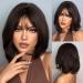 HAIRCUBE Short BOB BOB Women's Wigs Light Wavy Wigs Synthetic Wigs for Everyday Cosplay 8002 Shoulder Length12008
