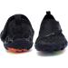 Kids Water Shoes | Lightweight Comfort Sole | Slip-on Aqua Shoes | 5 Toe Socks | Black - Buy Online on GoSupps.com