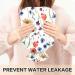 NAANLE Hot Water Bottle with Cover - Goose Blower & Poppy Flowers Watercolor | 1L Menstrual Cramps Pain Relief & Heat Therapy - Buy Online on GoSupps.com