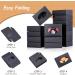 30 Pcs Kraft Oval Window Soap Boxes - Homemade Soap Packaging for Bakery, Candy, Jewelry - 3.78 x 2.76 x 1.18 Inch (Black) - Buy Online on GoSupps.com
