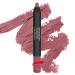 Mirabella Velvet Lip Pencil, Forever - Stay All Day - Creamy, Moisturizing & Long-Lasting Retractable Matte Lip Liner & Jumbo Crayon Stick - Flawless Finish, Smudge Proof, and Paraben-Free