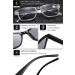 Vevesmundo Sun Reading Glasses - UV Protection Stylish Design 1.5x Magnification for Men & Women - Buy Online on GoSupps.com