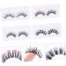 Beaupretty Sequins 4 Pairs sequin false eyelashes handmade eye lashes pesta as postizas naturales segmented false eyelashes artificial eyelashes natural false decorate cosplay chemical fiber - Buy Online on GoSupps.com