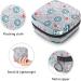 Portable Period Pouch | Tampon Storage Bag & Organizer | Wallet-sized Feminine Product Holder - Lemon Strawberry Ice Cube Design - 4.7x6.6 in - Buy Online on GoSupps.com