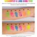 Mascara color fluorescent r sistant aux UV r sistant l'eau hautement pigment longue dur e pour toute la journ e convient pour le maquillage de sc ne de f te d'Halloween (#04 bleu) - Buy Online on GoSupps.com