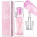 Magic Color Changing Lip Oil V2 Cosmetics Color Changing Lip Oil Transparent Moisturizing Plumping Lip Oil Tinted Nourishing Non-sticky Lip Glow Oil for Lip Care