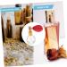 VINTORKY Empty Bottle Retro Bottle Perfume Travel Glass medium Golden - Buy Online on GoSupps.com