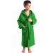 Arus Children's Hooded Bathrobe for Boys & Girls - 100% Cotton Terry Eco-Tex Certified Frog Green - Perfect Long Robe for Comfort and Style - Buy Online on GoSupps.com