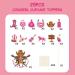 Qpout 25pcs Cowgirl Cupcake Toppers Western Cake Toppers Pink Hat and Boot Cactus Cupcake Cowboy Cowgirl Party Decorations Wild West Farm Western Happy Birthday Cupcake Toppers Preppy Horse Decor - Buy Online on GoSupps.com