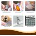 20PCS Steel Wool Scrubber Wire Dishwashing Rag 8x8 Oil Resistant Non Scratch Steel Wool Pads Dual Layer Fast Drying Reusable Wet and Dry Steel Scrubber - Buy Online on GoSupps.com