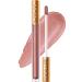 FOCALLURE Metallic Chameleon Liquid Lipstick  Diamond Glitter Lip Gloss  Shimmery Finish  Intense Pigment  Long-Lasting  Nonstick Cup Lip Makeup for Costume  Cosplay  Rave Festival  05 GOLD 05 GOLD