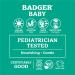 Badger SPF 40 Baby Sunscreen Cream (2 Pack) - Zinc Oxide Formula - Reef-Friendly & Water-Resistant - Chamomile and Calendula - 2.9 fl oz (Pack of 2) - Buy Online on GoSupps.com