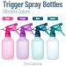 12oz Colored Squirt Bottles - Refillable Stream and Mister Spray Bottle for Cleaning, Gardening, Grooming - Hair Salon - COLORS MAY VARY - Buy Online on GoSupps.com