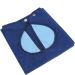 Supvox Double Layer Waterproof Bibs & Eating Apron for Seniors Adults & Kids - Washable Dining Protection (Dark Blue) - Buy Online on GoSupps.com