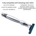 Taconic Shave Heavyweight Triple Blade Razor - Compatible with Gillette Sensor & Sensor Excel - 1 Preloaded Blade - Buy Online on GoSupps.com