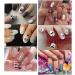 VPQNE 14 Sheet Cute Cartoon 3D Nail Art Stickers - Mickey & Minnie Mouse DIY Decals for Women & Girls - Buy Online on GoSupps.com