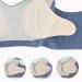 Lightweight Breast Prostheses for Mastectomy - Sponge Polyurethane Spiral Forms for Women (Left Size L) - International Shipping Available - Buy Online on GoSupps.com