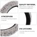 Beaupretty Strass Hair Tires - Baroque Crystal Diamond Hair Band for Women & Girls | Stylish Silver Party Accessory - Buy Online on GoSupps.com