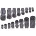 AKOPAWON Anti-Slip Socks for Dogs & Cats - 4-Piece Paw Protection Rubber Reinforced Sizes S-5XL - Ideal for Pets 1-36 kg + Over 36 kg - Buy Online on GoSupps.com