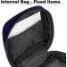 Portable Period Pocket - Cartoon Sanitary Napkin Storage Bag for Women & Teens | Rosy Yellow & Blue Design - Buy Online on GoSupps.com
