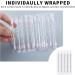 LINGLAN Pink Bamboo Cotton Buds - 100% Natural Biodegradable Wooden Swabs - 100 Pcs - Buy Online on GoSupps.com