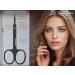 Buy Stainless Steel Curved Cuticle Scissors with Tower Tip - Black | Precision Nail Care Tools for Perfect Grooming - International Shipping Available - Buy Online on GoSupps.com