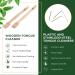 Neem Wood Tongue Cleaner | Organic Handmade Tongue Scraper Stick for Oral Care | Pack of 2 - Buy Online on GoSupps.com