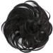 CAISHA by PRETTYSHOP Updo Scrunchie Slightly Wavy Dark Brown Mix - Synthetic Fiber Hairpiece (#1H32a G33B) - Buy Online on GoSupps.com