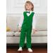 Mint Green Baby Boys Gentleman Suit Set | Shirt with Bowtie, Waistcoat & Pants | Size 2-3 Years - Buy Online on GoSupps.com