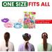 Bye Bye Mosquito Lice Hair Tie Scrunchie 5 pack Adults & Kids - Unisex Lice Protection Black - Buy Online on GoSupps.com