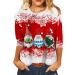 Shop Women's Cotton Long Sleeve Reindeer Elf Christmas Sweater | Cozy Holiday Hoodies & Sweatshirts for Ladies - Sizes 7-H to XXL - Buy Online on GoSupps.com