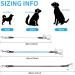 Yaodhaod Dog Seat Belt - Steel Wire Bite-Resistant Car Safety Belt for Pets - Double Clip & Buckle Adapter - 60cm Silvery - 2Pcs - Buy Online on GoSupps.com