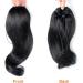 Hair Bun Ponytail Hair Extensions Brazilian Human Hair 12-18 Inch Tail Warped Ponytail Wig with Drawstring Ponytail Barrette Hair Extension Hair Piece (Size : 14inch 100g) - Buy Online on GoSupps.com
