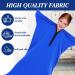 Runmeihe Sensory Body Sock for Kids 55"x28" Full-Body Wrap Stretchy Body Sox to Relieve Stress for Children with Autism Anxiety (Height 140-160CM) L(140-160CM) Blue - Buy Online on GoSupps.com