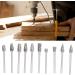 Eujgoov 10Pcs Rotary File Milling Cutter Set - Wood Carving & Friction Grinding Head for Mechanical Processing - International Shipping Available - Buy Online on GoSupps.com