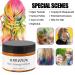 Kids Temporary Hair Color Wax Set - Perfect Gift for Girls, Ages 4-9 | Cosplay, Birthday Parties, Halloween, Christmas - 4 Colors (Red, Orange, Blue, Green) - Buy Online on GoSupps.com
