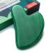 Gua Sha Facial Tool, Natural Jade Stone Guasha Board for SPA Acupuncture Therapy Trigger Point Treatment, Gua Sha Scraping Massage Tool (Green) Azure Green