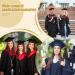 Wontool Graduation Hat Insert Doctoral Hat Headband - Graduation Hat Hairpin Set 3D Graduation Hat Inserts Graduation Accessories for College University High School Black - Buy Online on GoSupps.com