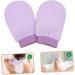 2pcs Healeved Double-Sided Face Scrubber Gloves for Women - Exfoliating Loofa Gloves & Shower Sponges for Bath Towels Massage - Buy Online on GoSupps.com