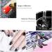 LiBiuty 2Pcs 8ml Nail Art Rhinestone Glue Gel with Tweezer and Tools Set - Buy Online on GoSupps.com