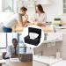 Buy Black Wet Wipes Box - Plastic Baby Wipes Holder & Tissue Storage Case for Home & Office | International Shipping - Buy Online on GoSupps.com