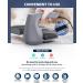 Buy Fabric Shaver Lint Remover Electric Fabric Defuzzer with 4 Protection & 2 Replaceable 6-Leaf Blades in Gray | Best for Sweaters & Pilling Removal - Buy Online on GoSupps.com