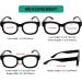 Eyekepper Oversize Reading Glasses for Women - Large Frame Grey Tortoise +2.50 Diopters - Stylish Eyewear for Comfortable Reading - Buy Online on GoSupps.com