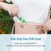 Zoksi Monthly Pill Organizer - 4 Times a Day, 30 Day Pill Box with 32 Compartments - Travel Friendly Medication Organizer - Buy Online on GoSupps.com