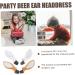 FRCOLOR 6 Pairs Diy Accessories Material Hair Pins Clothing Hair Clips for Reindeer Hairband Fake Deer Ear Decor Simulation Deer Ear Diy Headdress Accessory Costume Hair Diy Prop Fur - Buy Online on GoSupps.com