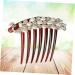 DOITOOL Decorative Side Hair Combs Different Occasions Girls Hair Styling Side Hair Combs Fine Hair Durable Wave Teeth Hair Combs Women Hair Comb Women's Vintage Rhinestone - Buy Online on GoSupps.com